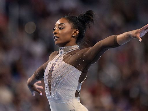 Simone Biles' dominance continues ahead of 2024 Paris Olympics with record win