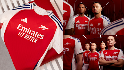 The cannon returns! Retro crest for Arsenal on 2024-25 home kit as adidas turn the clock back in timeless classic | Goal.com