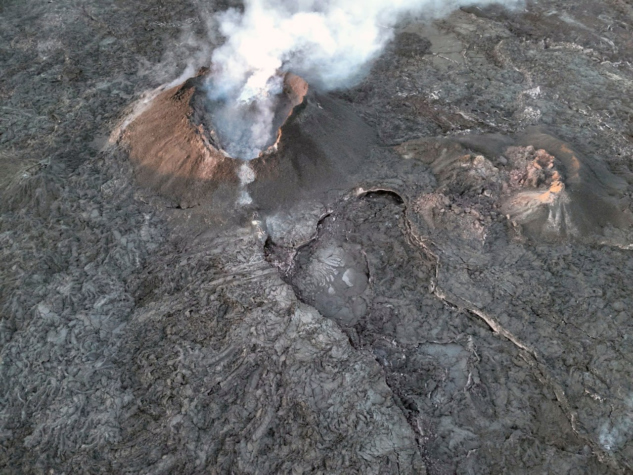 Iceland volcano erupts again, spews lava into the sky