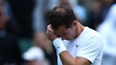 Andy Murray weeps as farewell to Wimbledon starts