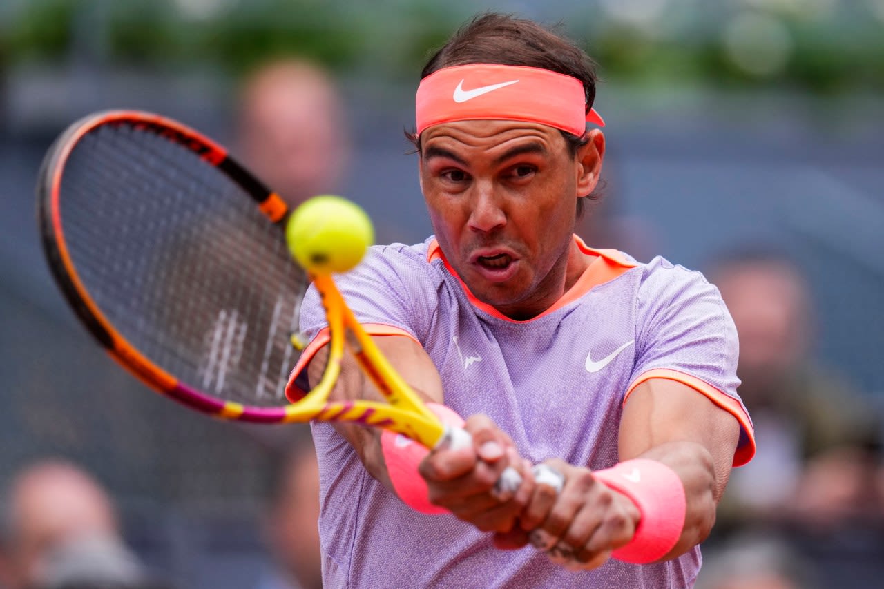 Nadal cruises to straight-set win over American teenager in first round of Madrid Open