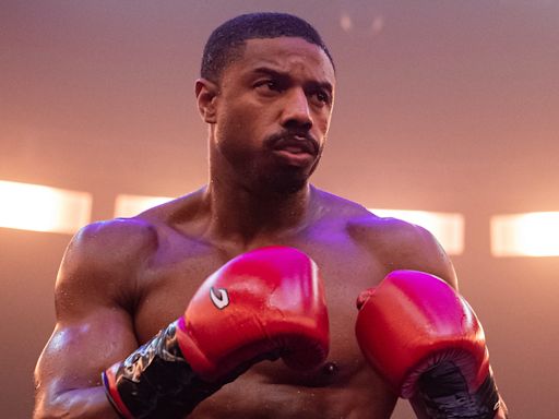 Michael B. Jordan Knows What It's Like To Grind It Out At The Gym Just For The Sake Of Movie Posters...