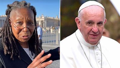 Whoopi Goldberg offered Pope Francis a “Sister Act 3” role, says he's 'a bit of a fan'