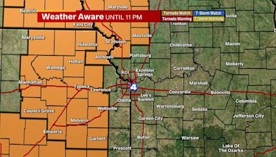 Tornado Watch canceled for counties near Kansas City metro