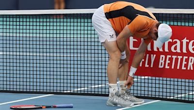 Tennis: Andy Murray zieht sich beim Miami-Aus eine schwere Knöchelverletzung zu
