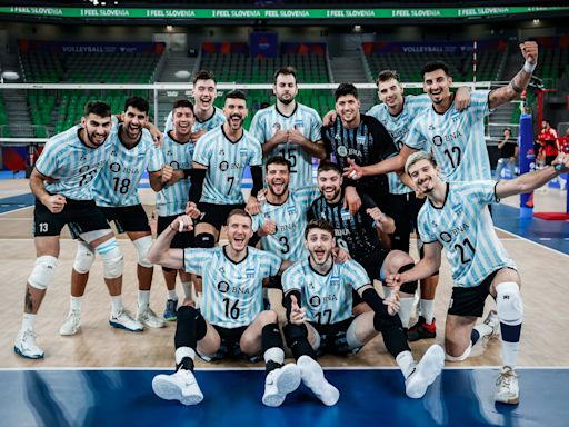 Argentina vs. Eslovenia, por los cuartos de final de la Nations League de vóley: día, horario, TV y cómo ver online