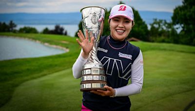 Ayaka Furue wins 1st LPGA major in grand style; eagles 18th hole to win Evian Championship