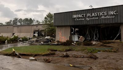 At a Tennessee Plastics Plant, Sorrow and Uncertainty in Helene’s Wake