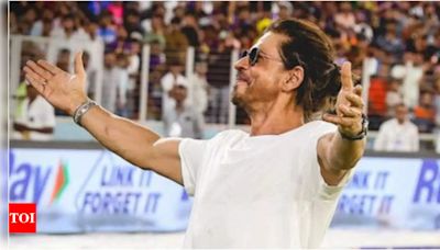 Shah Rukh Khan radiates joy as his cricket team seals victory | Hindi Movie News - Times of India