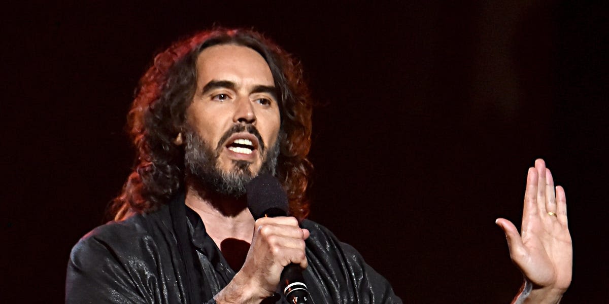 Russell Brand announces he is getting baptized as a Christian, describing it as an 'opportunity to leave the past behind'