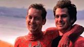 Se viraliza fotografía de Tobey Maguire y Andrew Garfield yendo juntos al cine