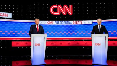 美國大選辯論 拜登川普辯論上場沒握手 一開始就拿經濟議題互轟
