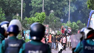 Police clash footage shocks Bangladesh as internet returns