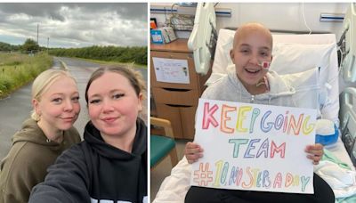 Teenage stem cell transplant patient supports 'incredible' Bubble Unit staff at North East hospital