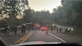 Nuevo bloqueo en la vía Panamericana, manifestantes exigen la presencia de Petro