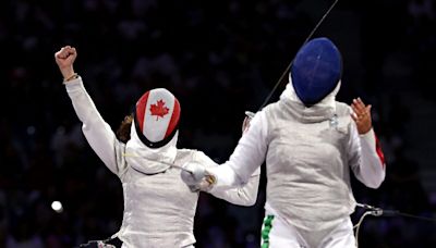 Eleanor Harvey claims bronze for Canada’s first Olympic fencing medal