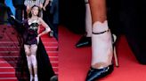 Winnie Harlow Elevates Lingerie Dressing With Slingback Pumps for Cannes Film Festival 2024