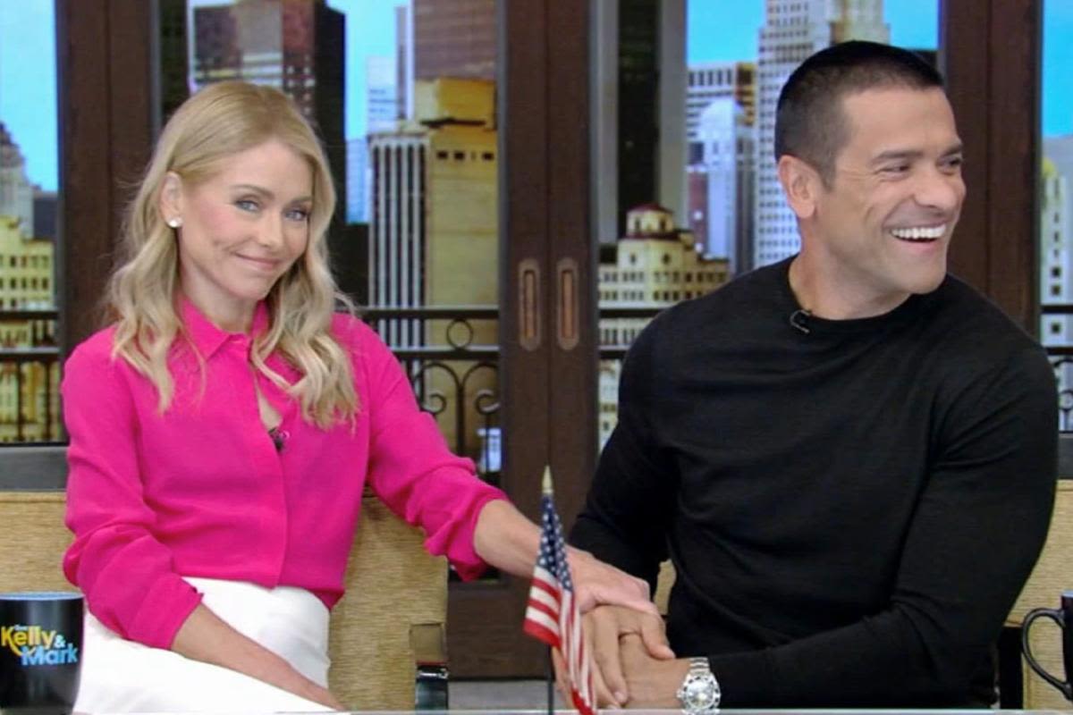 Kelly Ripa delivers harsh truth to Mark Consuelos on 'Live' after he claims he "may have just caught up" to her: "Not yet"