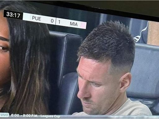 La foto viral de Lionel Messi con Antonela Roccuzzo que desató una ola de memes en las redes sociales