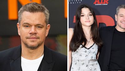 Matt Damon Detailed The “Surreal” Feeling Of His 18-Year-Old Daughter Leaving For College