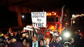 Protests begin in Memphis after Tyre Nichols video released