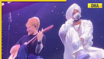 Watch: Ed Sheeran surprises Indian fans at Diljit Dosanjh's concert, sings with Punjabi singer in Birmingham