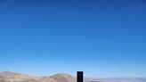 Gleaming monolith pops up in Nevada desert, the latest in a series of quickly vanishing structures