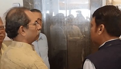 'Secret Meetings In Lift': Uddhav After 'Unexpected' Encounter With Devendra Fadnavis | WATCH