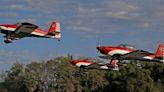 Club from Spruce Creek Fly-In enjoys flying in formation in the skies over Volusia County