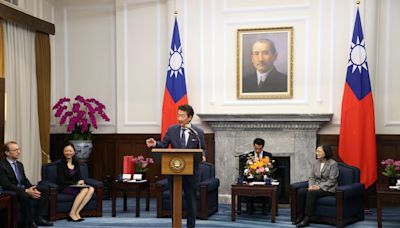 CSIS訪團會見蔡總統 車維德致詞 (圖)