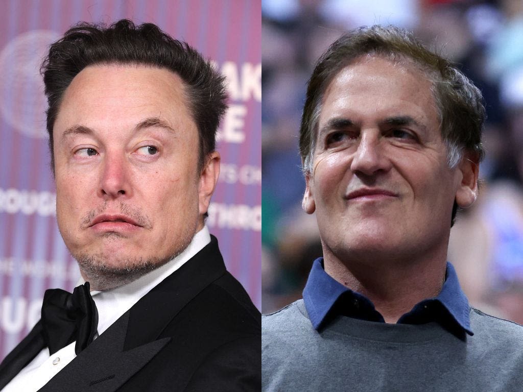 Elon Musk is super mad at Mark Cuban again