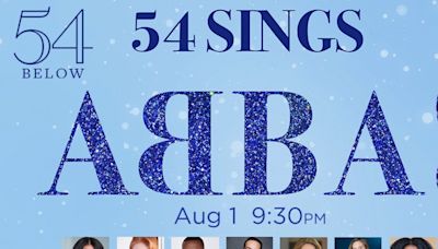 Brennyn Lark, F. Michael Haynie, Anna Zavelson, and More Will Sing ABBA at 54 Below