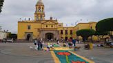 El tapete de La Cruz, una tradición artística y de fe en Querétaro