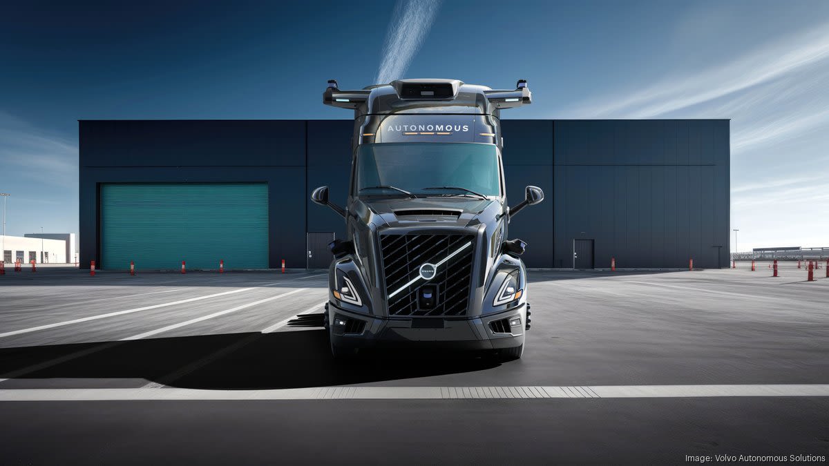 Volvo debuts its first production ready autonomous truck, powered by Aurora - Pittsburgh Business Times