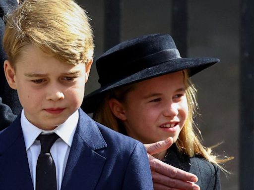 ¿Qué le dijo la princesa Charlotte al príncipe George durante el funeral de Isabel II?