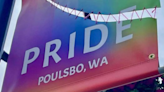 Downtown Poulsbo pride flags slashed, police looking for info