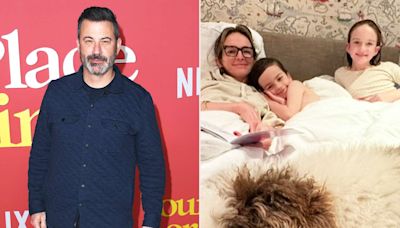 Jimmy Kimmel Jokes He Should've Checked with Wife Molly Before Sharing Family Mother's Day Photo
