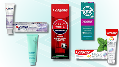 The best whitening toothpaste for 2024: 9 effective whitening toothpastes, tested and reviewed