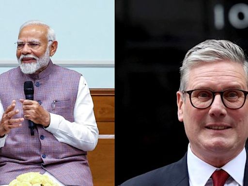 In 1st call after Labour Party win, PM Modi, UK counterpart Keir Starmer agree to work for early free trade agreement | World News - The Indian Express