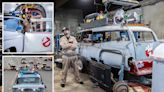 Lifelong ‘Ghostbusters’ fan tours movie’s iconic filming locations around NYC in $125K hearse he painstakingly restored