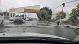 Se desborda el río San Martín en Chalco tras intensas lluvias