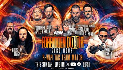 Cuatro equipos competirán en un Fatal 4 Way Match en AEW x NJPW Forbidden Door III: Zero Hour