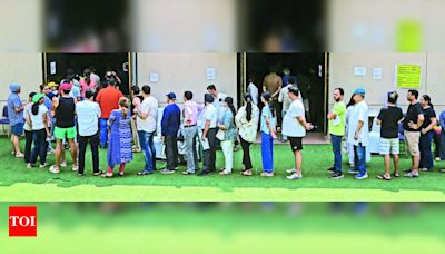 Low Voter Turnout in Gurgaon City during Haryana Assembly Elections | Chandigarh News - Times of India