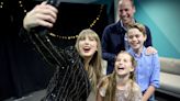 'Happy Bday M8!': William meets Taylor Swift backstage at London show