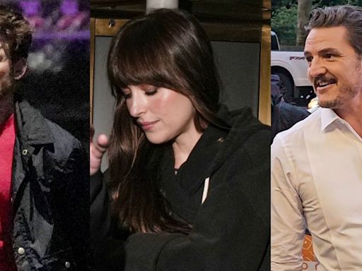 Chris Evans, Dakota Johnson & Pedro Pascal Get to Work on ‘Materialists’ Set