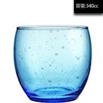 法國樂美雅 寶拉氣泡水杯-藍色(2入)~連文餐飲家 餐具的家 果汁杯 平底杯 玻璃杯 ACG4663