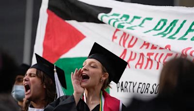 Student protesters disrupt University of Utah graduation while faculty call for school to address police violence