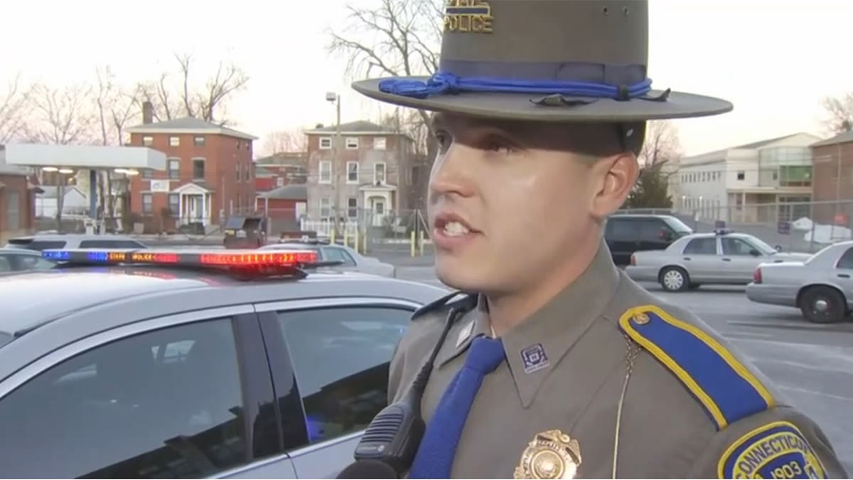 State trooper Aaron Pelletier struck and killed on I-84