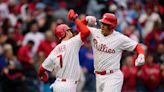 Phillies home opener takeaways: Realmuto's blast leads win over Reds, Harper's BP bomb(s)