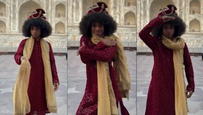 German Influencer Noel Robinson Films Dance Reel At Taj Mahal, Enjoys Prince-Like Feels In Ethnic Wear